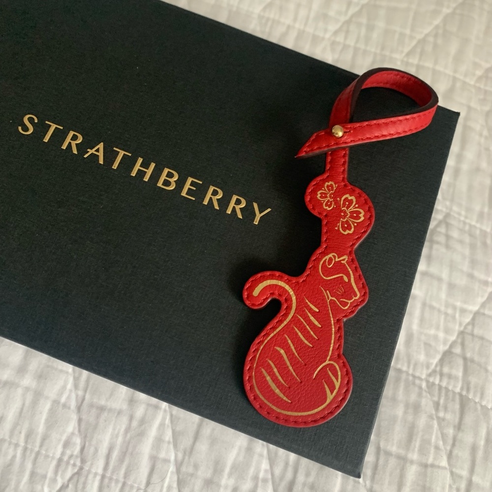 STRATHBERRY LunarNewYear Tiger Bag Charm